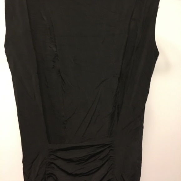 Bebe Low Back Dress with Rouching - Picture 3 of 4